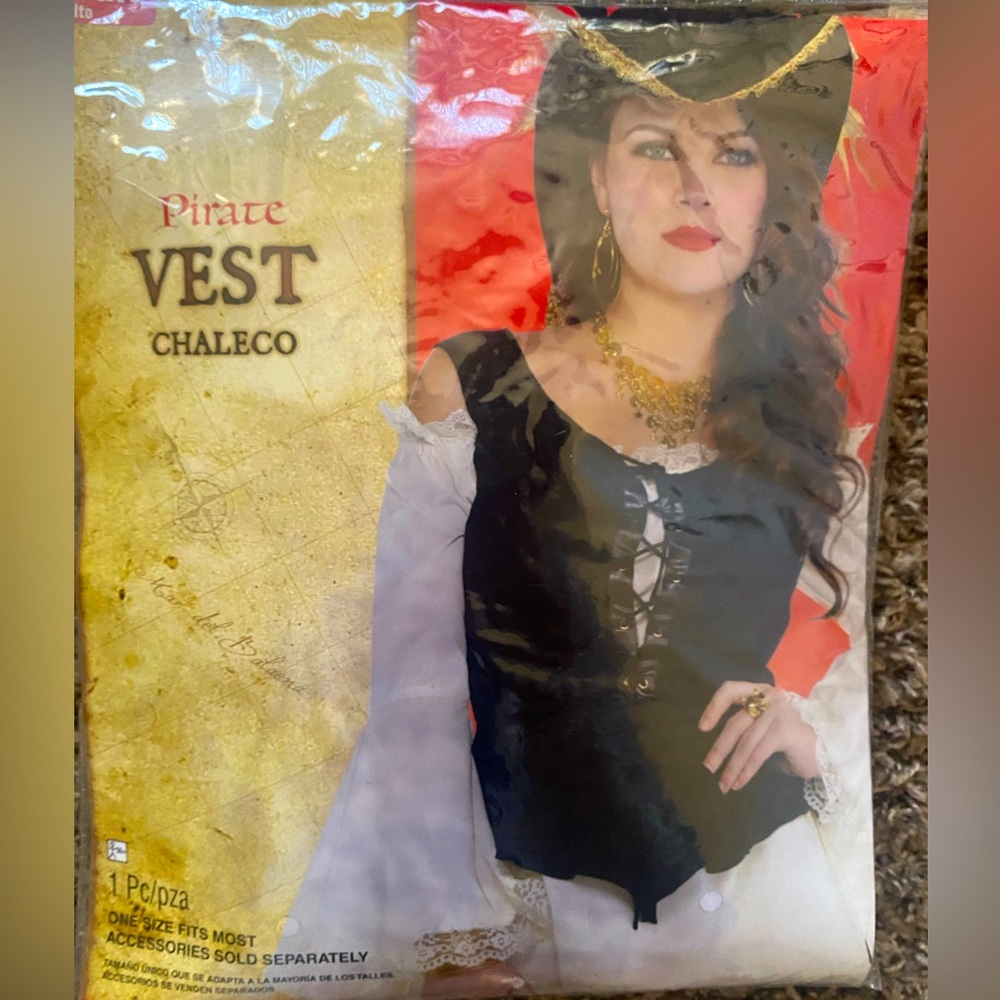 Pirate vest costume